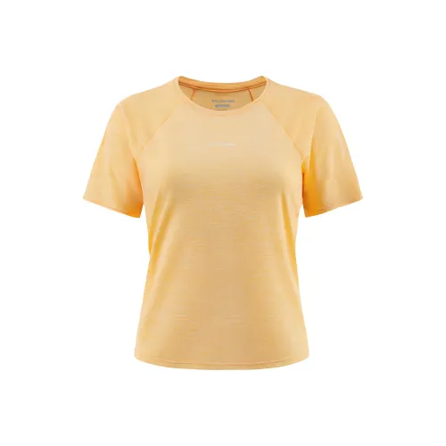 SALOMON T Shirt Women's Warm Apricot