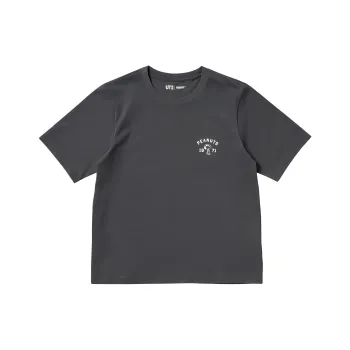 UNIQLO x PEANUTS T Shirt Women's Dark Gray