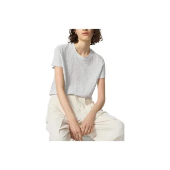 UNIQLO T Shirt Women's Light Gray