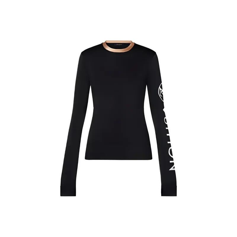 LOUIS VUITTON T-Shirt Women's Black-0