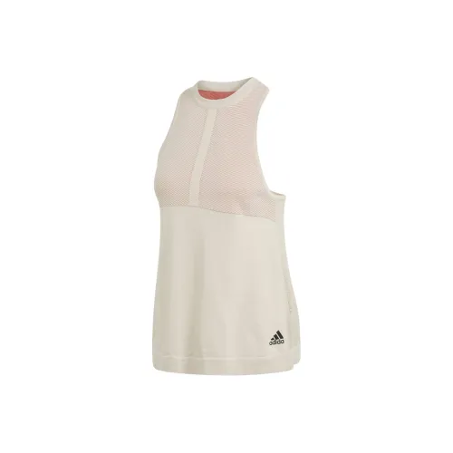 Adidas Z.N.E. Tank Tops Women's Original White/Rhombus Pink