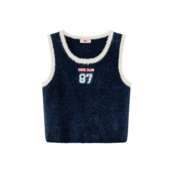 CHUU Tank Tops Women's Navy Blue-0