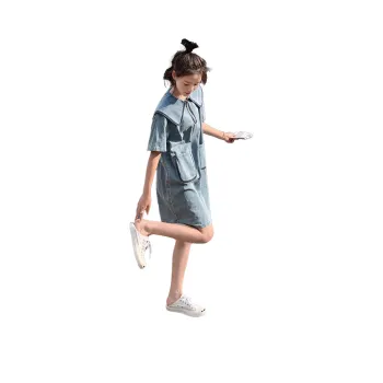 TEME Short Sleeved Dress Women's Image Color