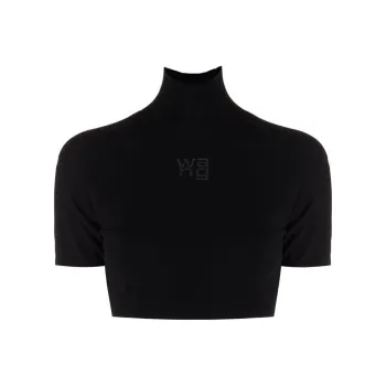 Alexander Wang Crop Tops Women's Black