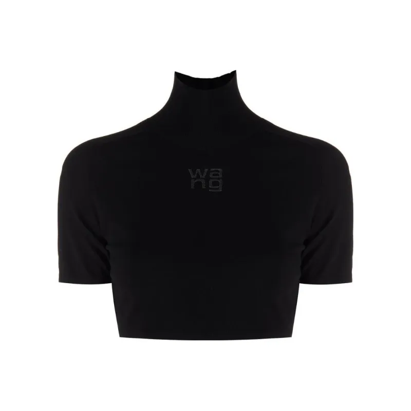 Alexander Wang Crop Tops Women's Black-0