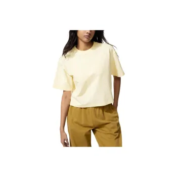 UNIQLO T Shirt Women's Apricot Yellow