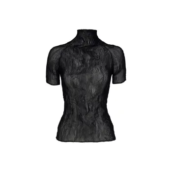 ISSEY MIYAKE T-Shirt Women's Black