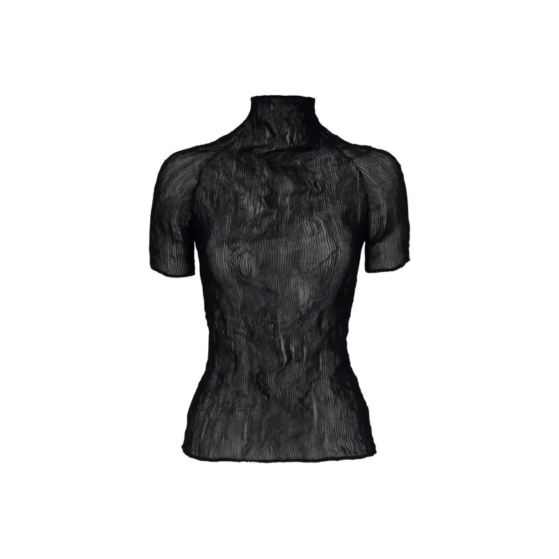 ISSEY MIYAKE T Shirt Women's Black-0