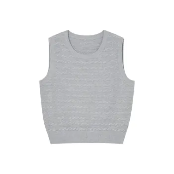 Orange Desire Tank Tops Women's Cloud Flower Gray