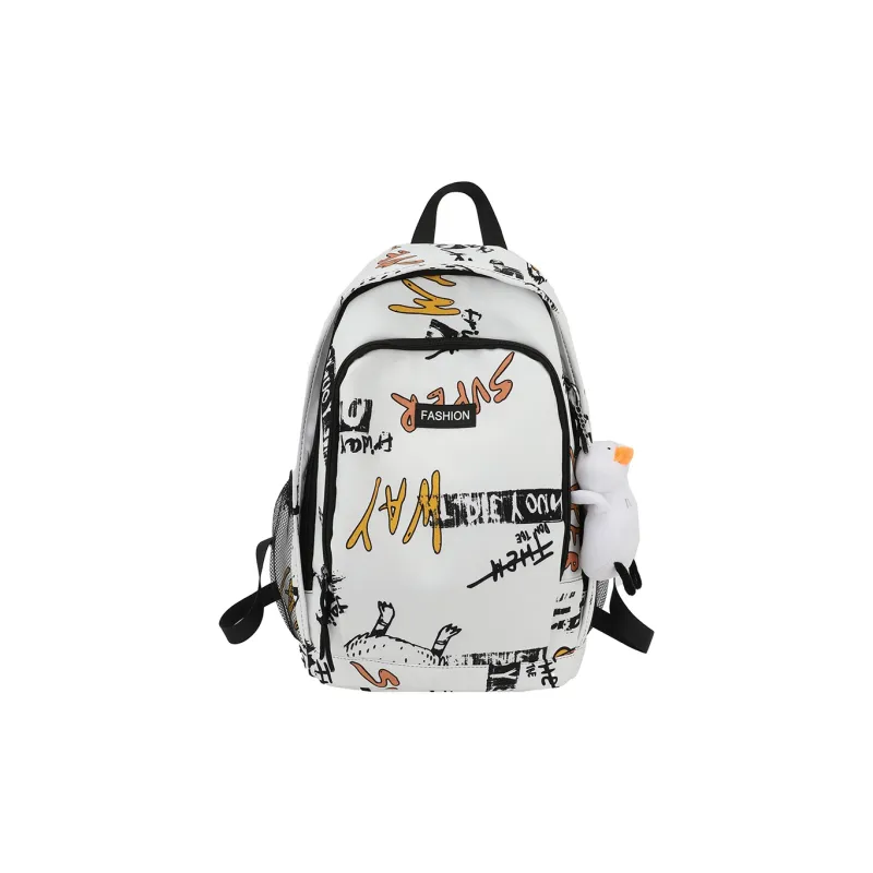 SUN EARTH &U High quality Fabric Backpack Unisex Multicolor-3