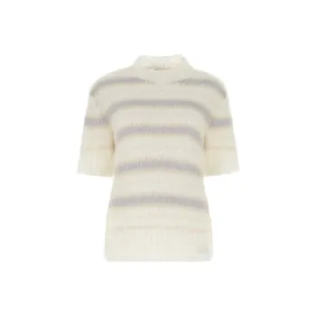 MARNI Short Sleeved Striped Jumper