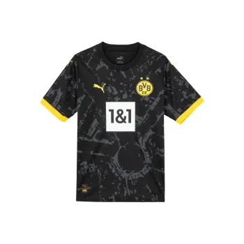 PUMA Bvb Away Jersey Soccer Jerseys Men Black