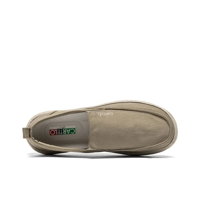 CARTELO Minimalist Style Water Repellent Shoes Canvas Casual Shoes Men's-31