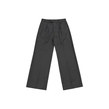 Haonanhuang Casual Pants Unisex Black