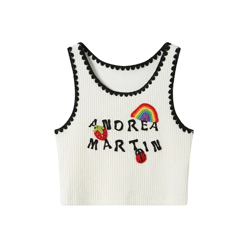 ANDREA MARTIN Tank Tops Women's-0