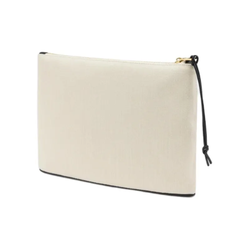 LOEWE Denim Clutch Medium Size Women's Linen-1