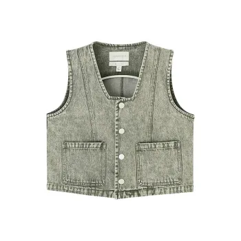 COMMON VALUE 'Niche Gap' Tank Tops Unisex Pine Frost Green