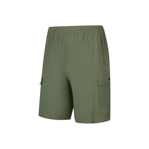 QIAODAN Men's Training Series Casual Shorts Men's Mountain Dove Green