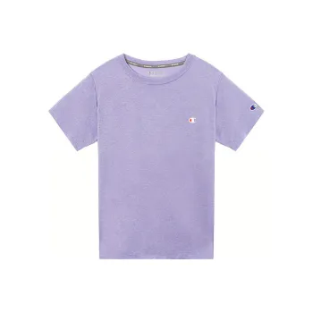 Champion T-Shirt Women's Light Purple Japan Version