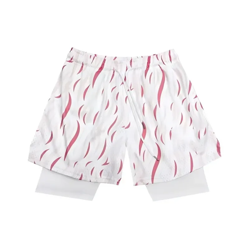 KIRHNE Casual Shorts Unisex Gray-10