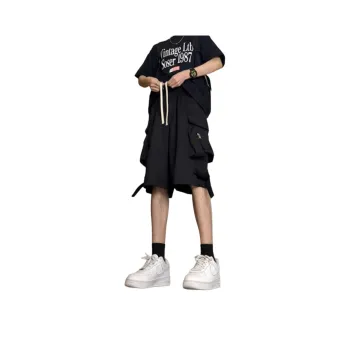 CORNILOT Casual Shorts Unisex Phantom Black