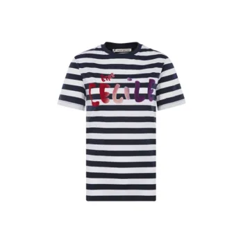 ETRE CECILE SS21 Straight T-Shirt Women's White Blue