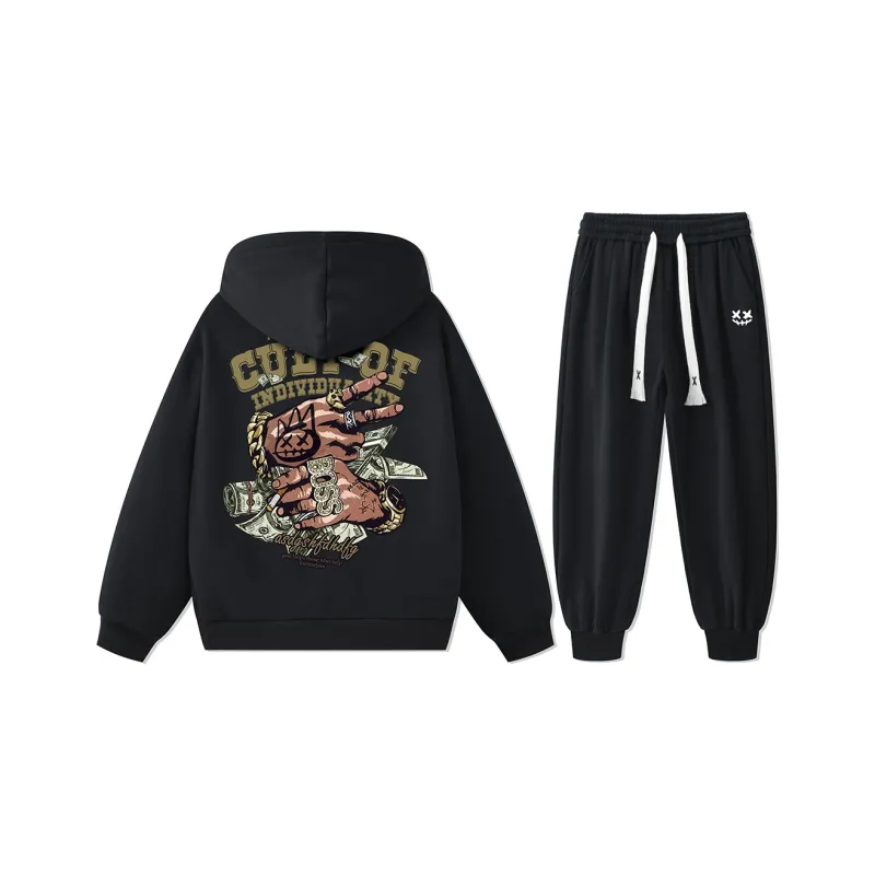 CULT OF INDIVIDUALITY Sweatshirt Sets Unisex-0