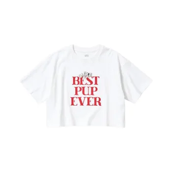 UNIQLO Crop Tops Women's White