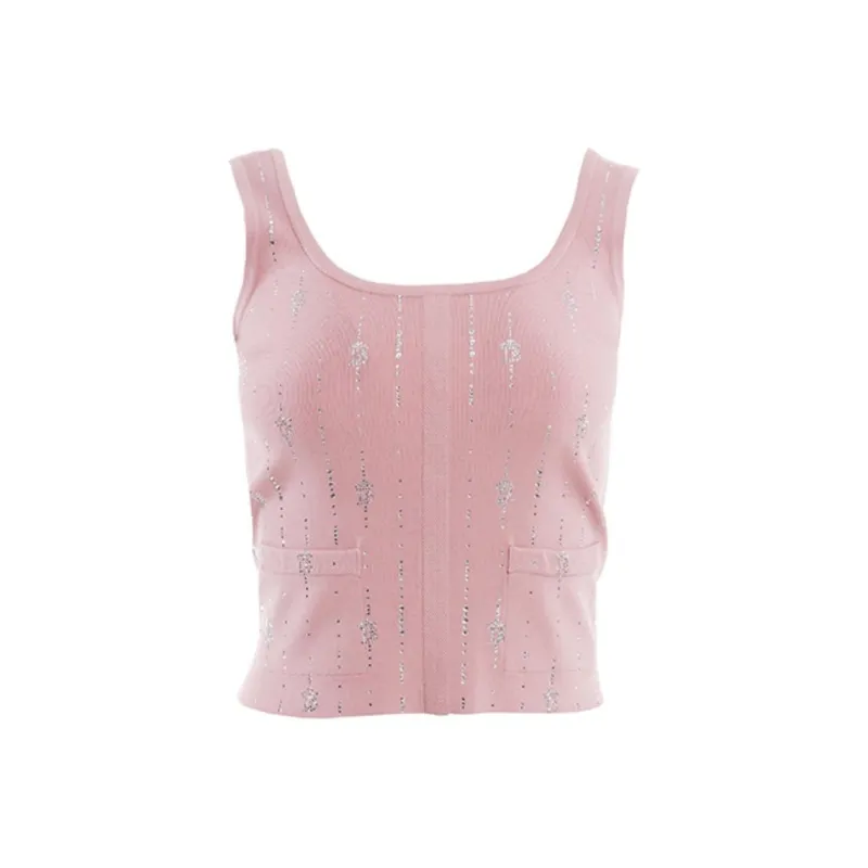 BESIONIA SS24 Tank Tops Women's Pink-0