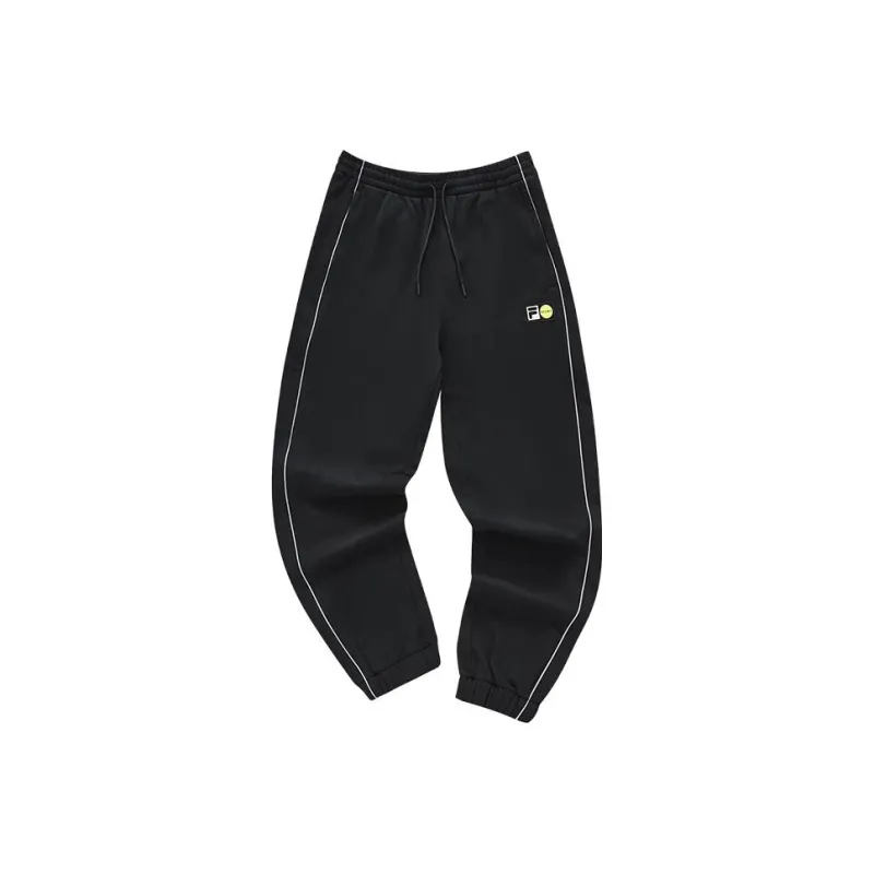 Beams X FILA Sports Pants Men Jet Black-0
