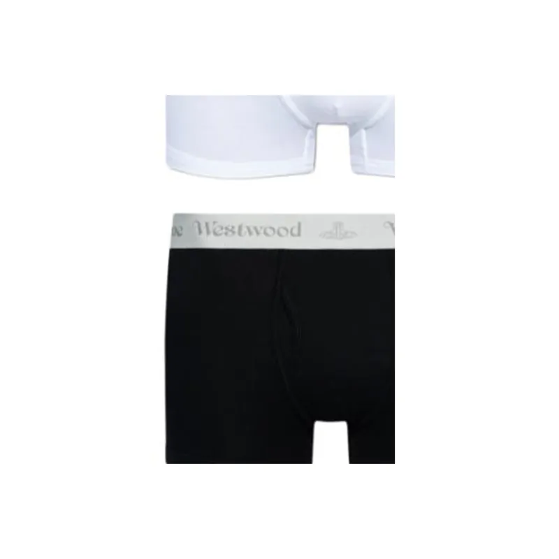 Vivienne Westwood Logo waistband Organic cotton Blend Boxers-2