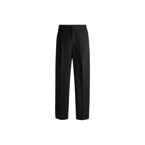 HUGO BOSS x Les Benjamins Casual Pants Men's Black