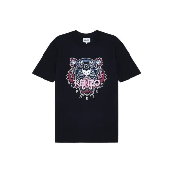 KENZO Classic Tiger Head SS22 T Shirt Women's Black