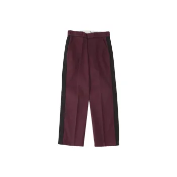 Dickies Saturdays NYC Co brand Casual Pants Men Burgundy