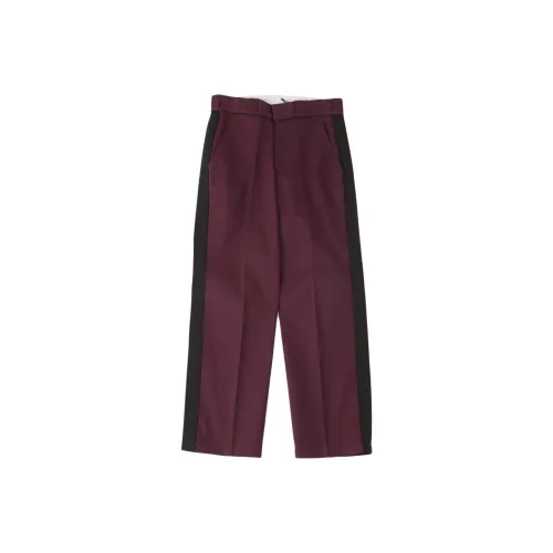 Dickies Saturdays NYC Co brand Casual Pants Men Burgundy