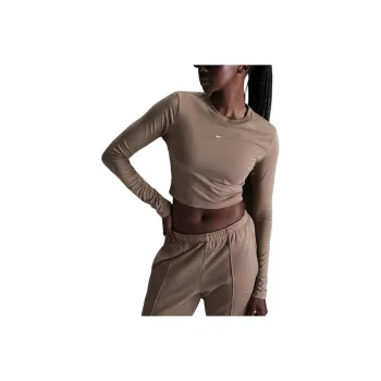 Nike Clothing T Shirts Women's Brown