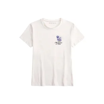 Abercrombie＆Fitch T Shirt Women's Cream