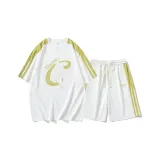 Clothing Sets (White Top+White Shorts)