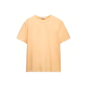 ZARA T-Shirt Women's Orange Red