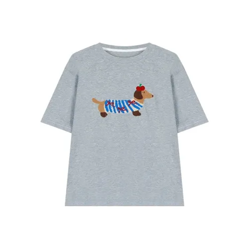 Ning Cai Yuer Set in Sleeve T Shirt Women's