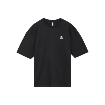 Adidas Originals Drop Shoulder Sleeve T Shirt Women's Black