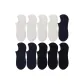 10-Pack (White 4+Navy Blue 3+Black 3)