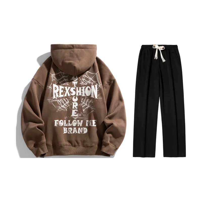 REXSHION Sweatshirt Sets Unisex-12
