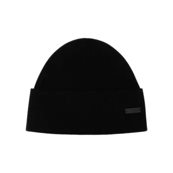 SAINT LAURENT Cashmere Beanies Unisex Black