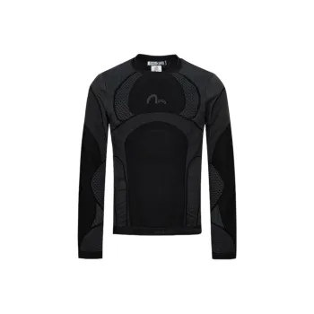 EVISU Fitness Clothing Men Black