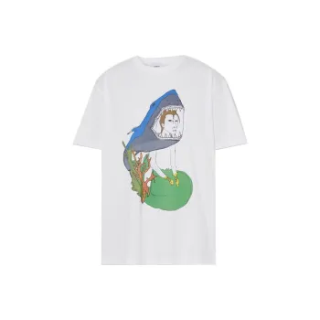 Burberry T Shirts Women's White