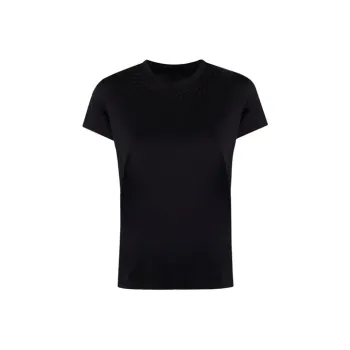 Givenchy Embossed Chain Collar Slim Fit T Shirt