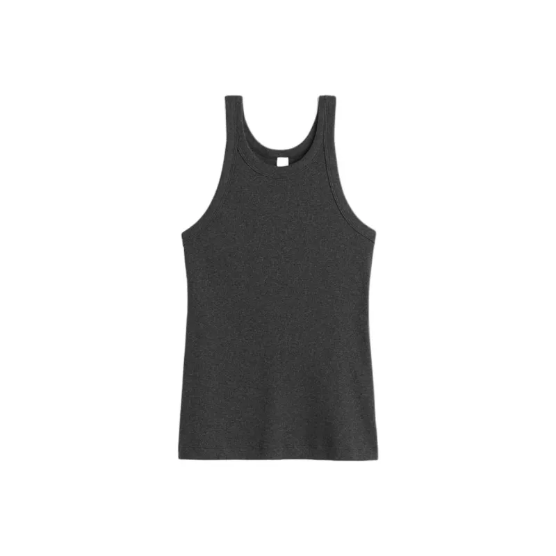 TOTEME Sleeveless Ribbed Tank Top-0