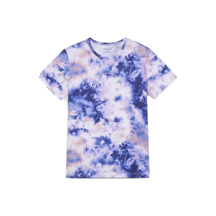 COACH T Shirts Women's Mixed Purple-0