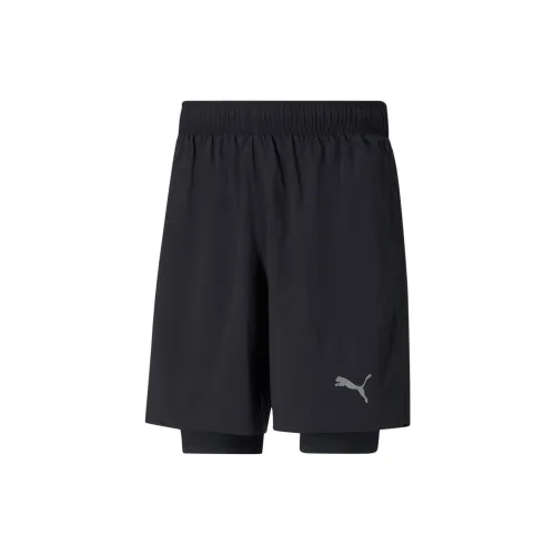 PUMA Run Favorites Sports Shorts Mens Cobalt Glaze